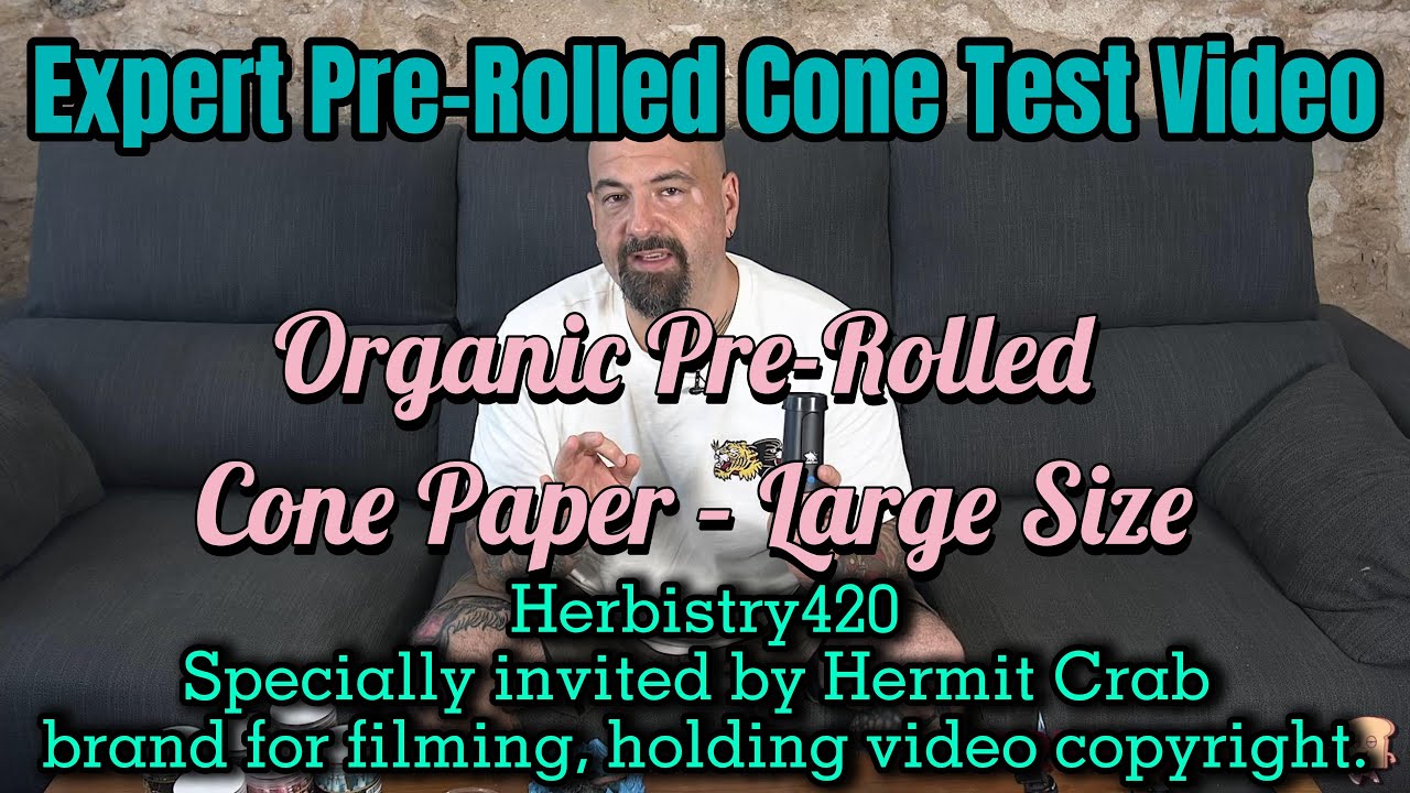 Pro-Level Pre-Rolled Cone Test HERMIT CRAB&rsquo;s Ultimate Smoking Experience Smooth Burn,UltraThin Cones
