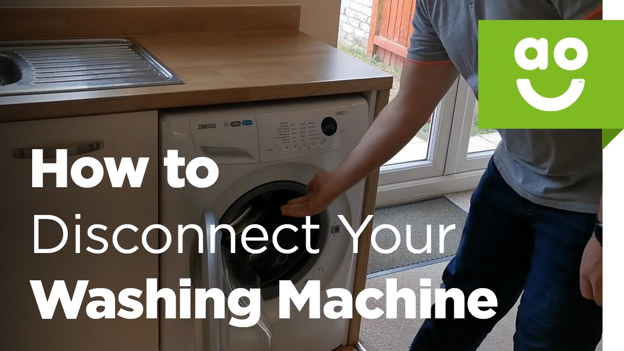 How to Disconnect a Washing Machine | Step-by-Step Guide (Safe & Easy) | ao.com