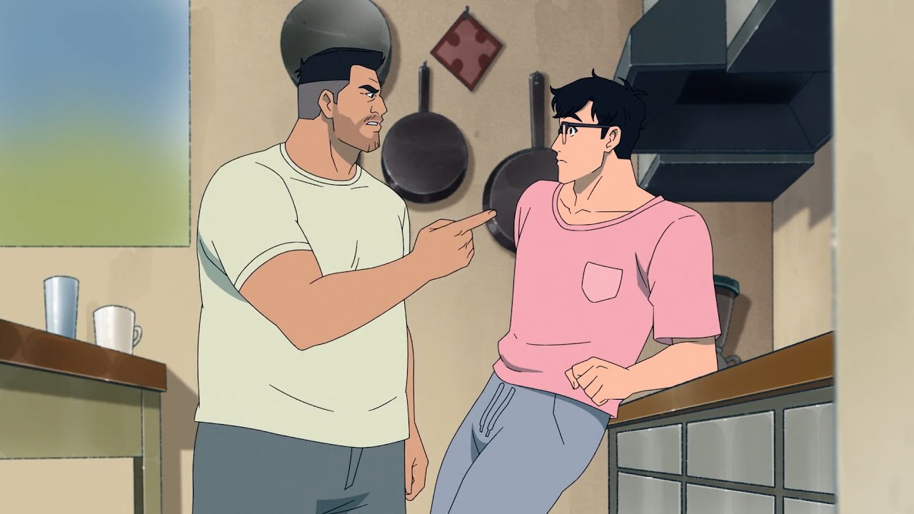 My Adventures with Superman - Sam disapproves of Clark