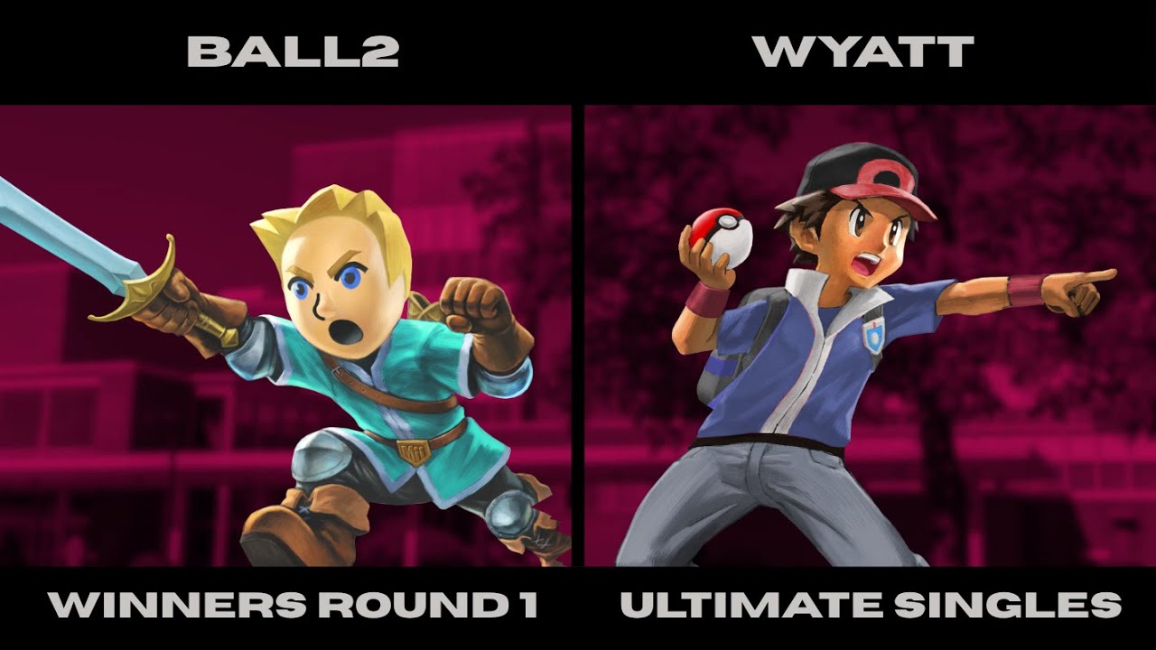 Ball2 (Mii Swordfighter) vs Wyatt (Pokemon Trainer, Cloud) - Saluki Smash #29 Winners Round 1