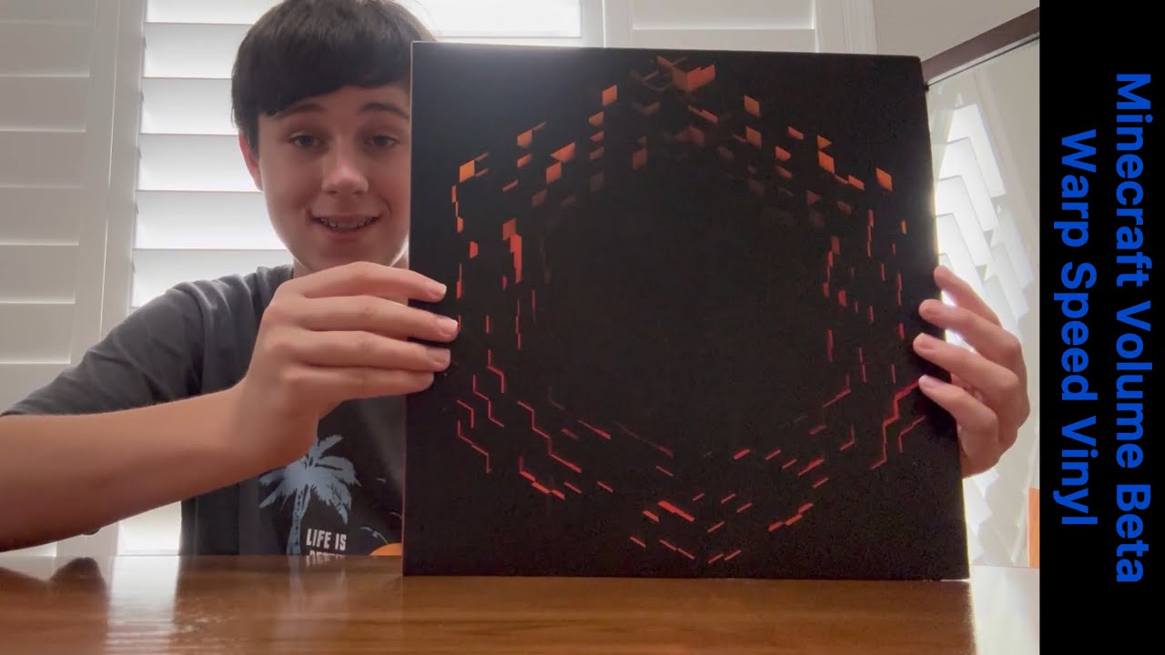 C418’s Minecraft Volume Beta Warp Speed Vinyl Unboxing!