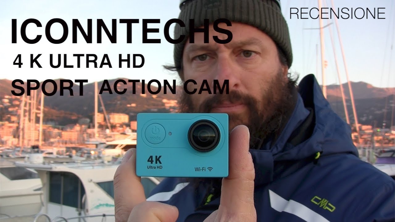 MINI TELECAMERA costa poco e grandi risultati 🎦 Iconntechs sport action cam RECENSIONE