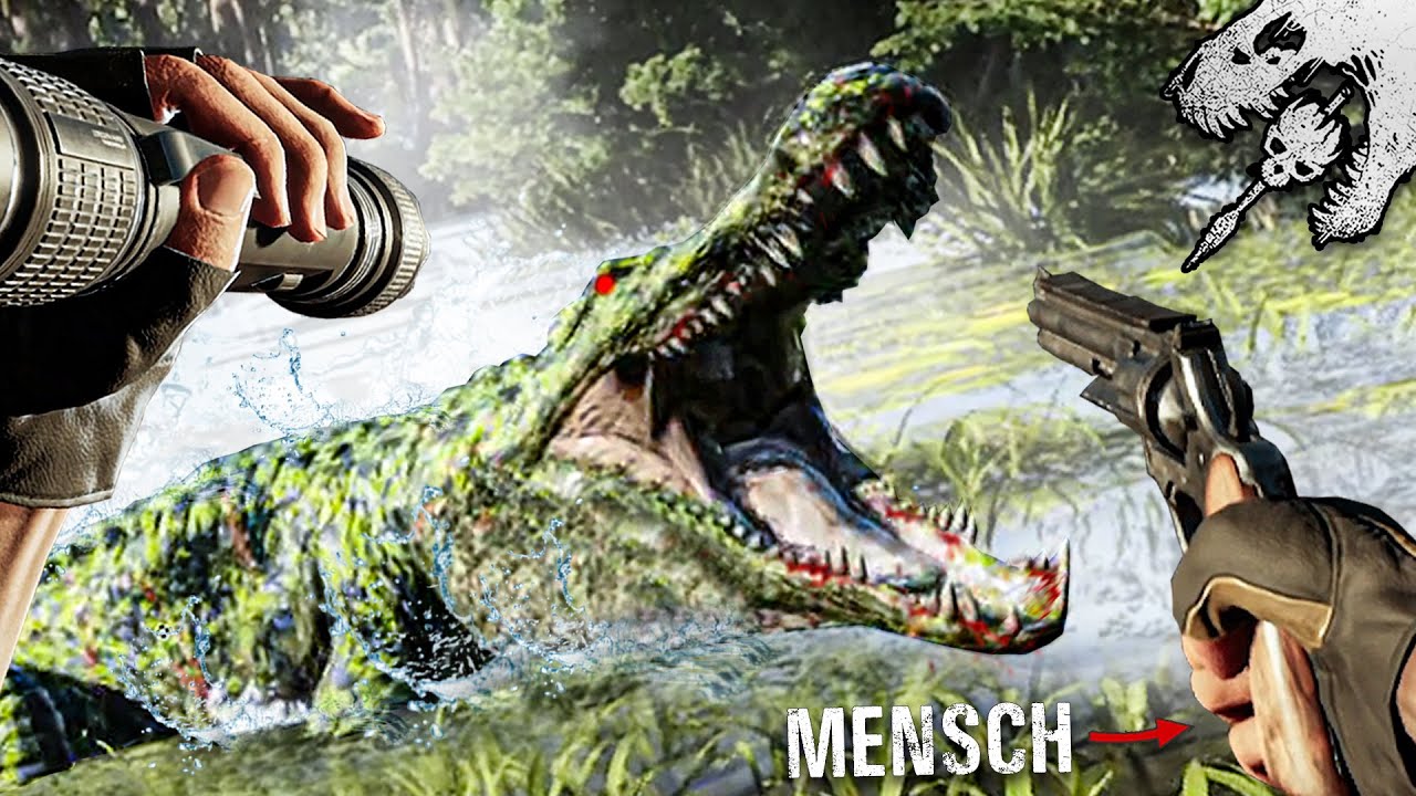 ALLES WILL UNS FRESSEN!! 😱 Überleben als MENSCH 💀🩸 - The Isle Evrima