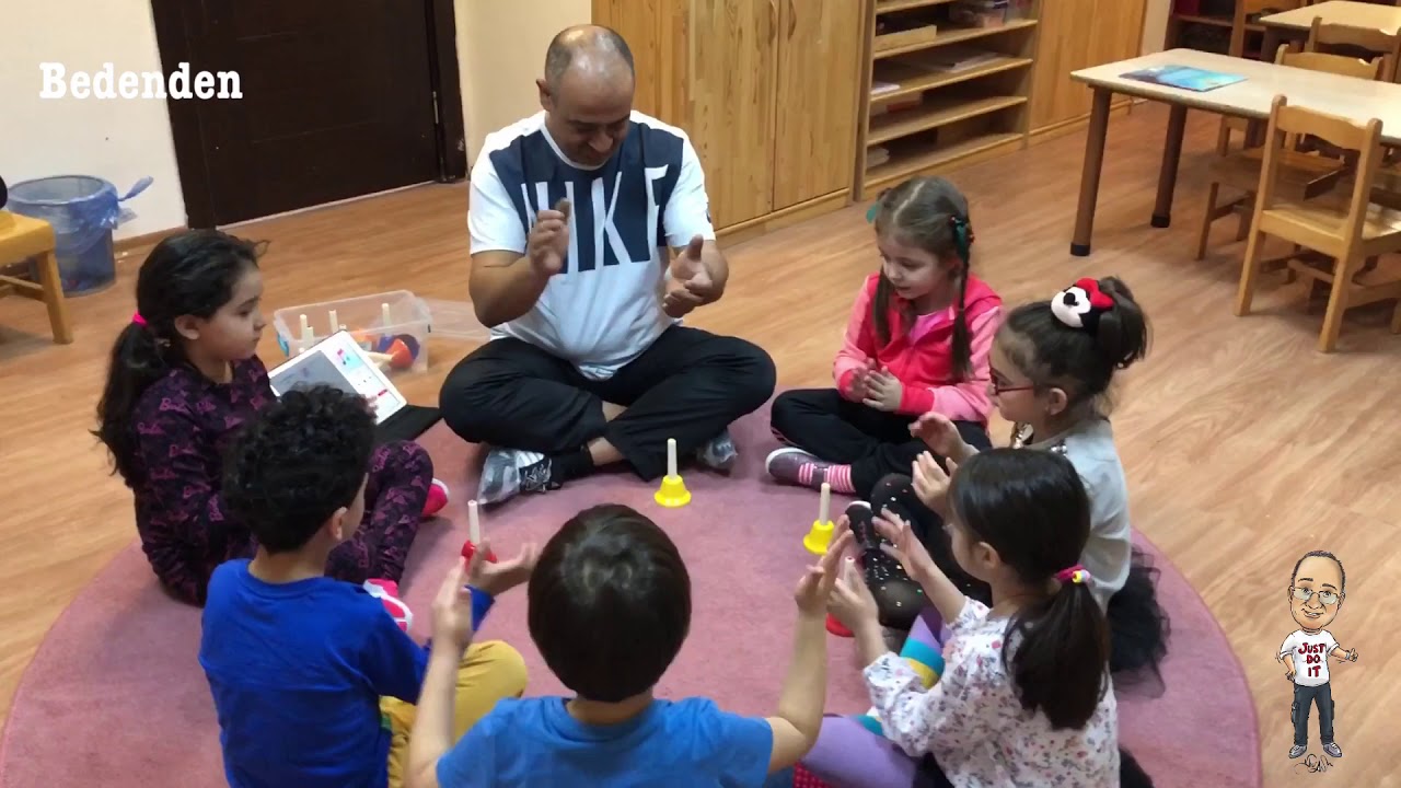 Alunelul | rhythm with kindergarten hand bells