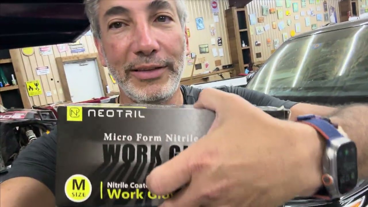 Nitrile Coated Safety Work Gloves Review & Unboxing