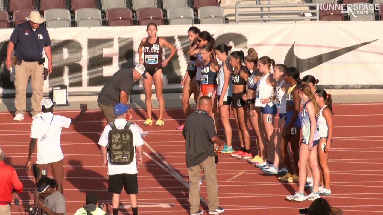 Женский забег на 1500 м (пригласительный турнир) - Mt. SAC Relays 2026 [Полная запись забега]