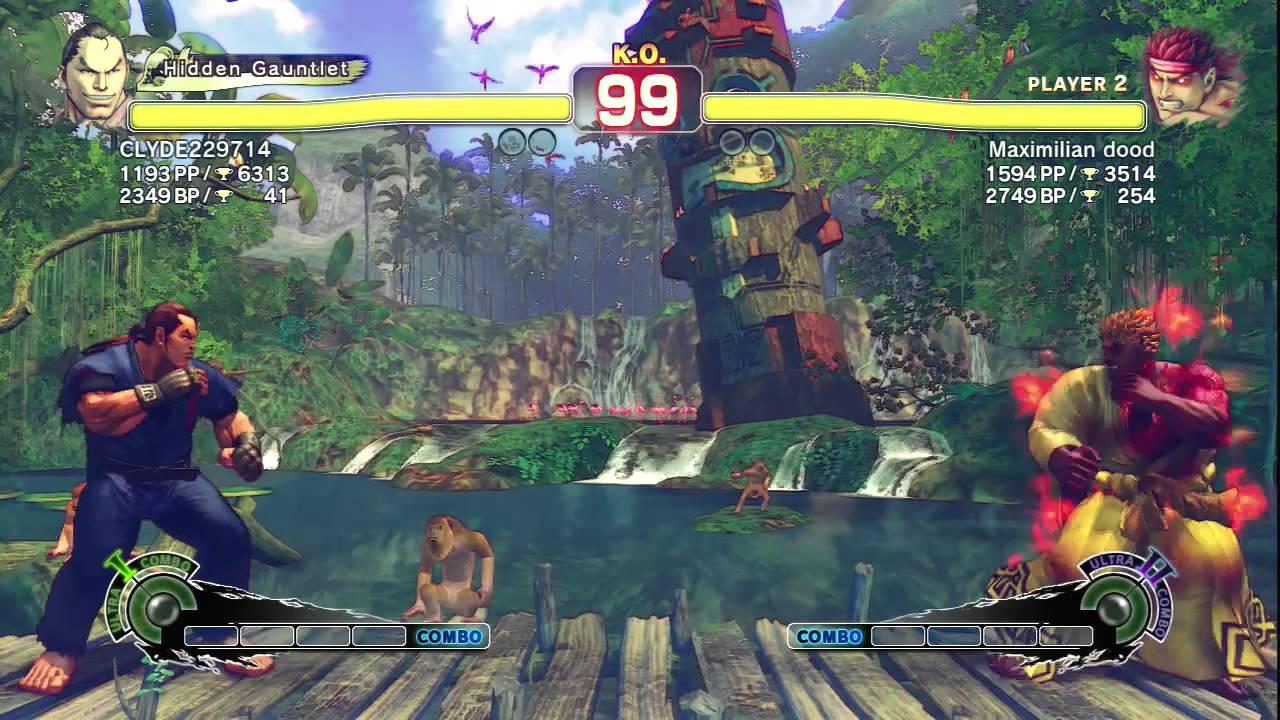 TRAINING A DEMON : Evil Ryu Online w/Max (Ultra Street Fighter 4)