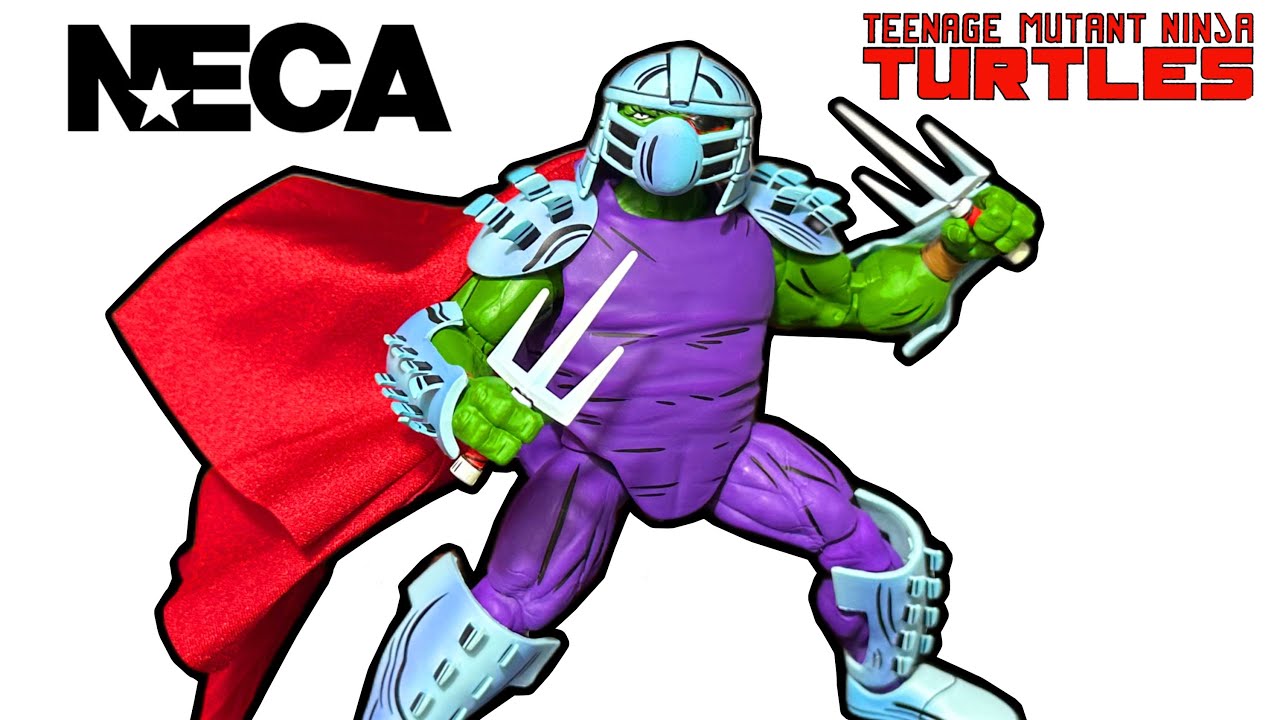 Обзор фигурки NECA Mirage TMNT Рафаэль в образе Шреддера
