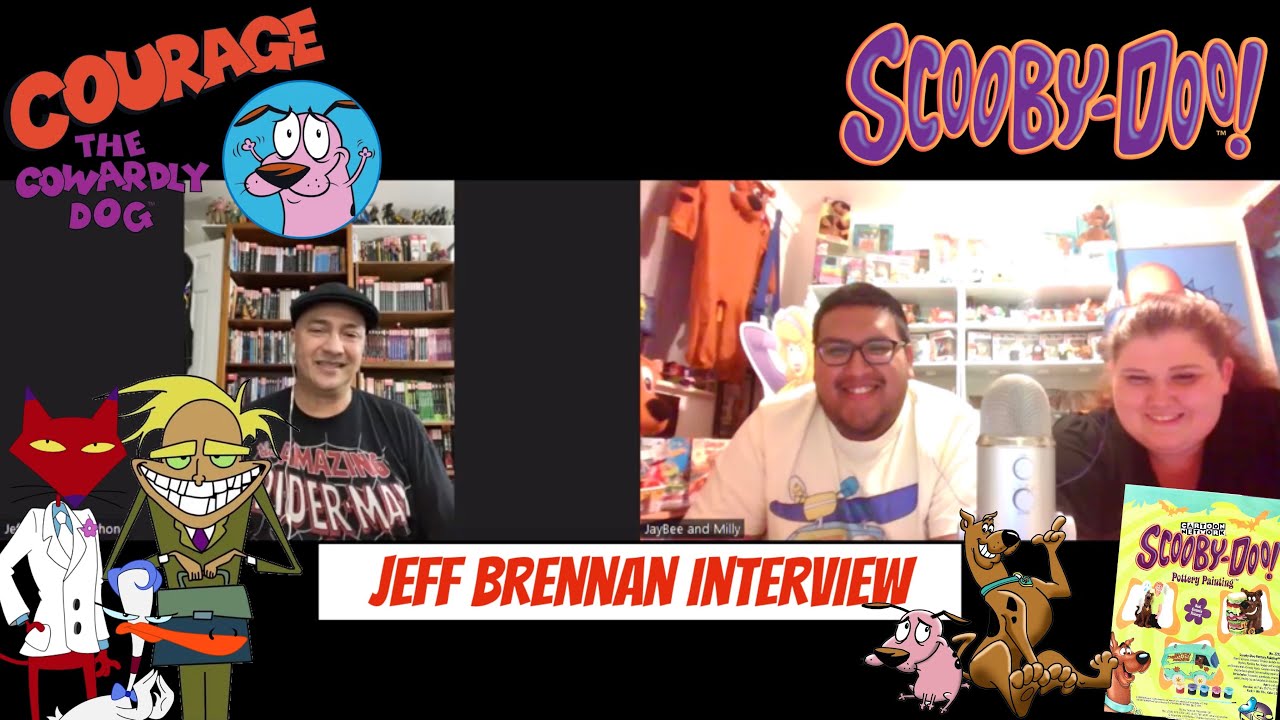 The Jeff Brennan Interview: Artist and Designer on Courage the Cowardly Dog & Scooby Doo Toys!