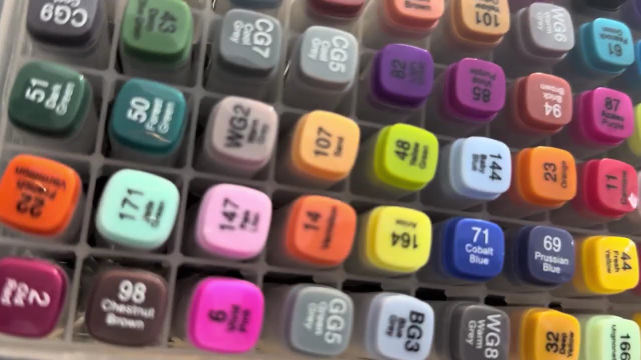Review of the Artist Concepts Dual Ended Alcohol Markers