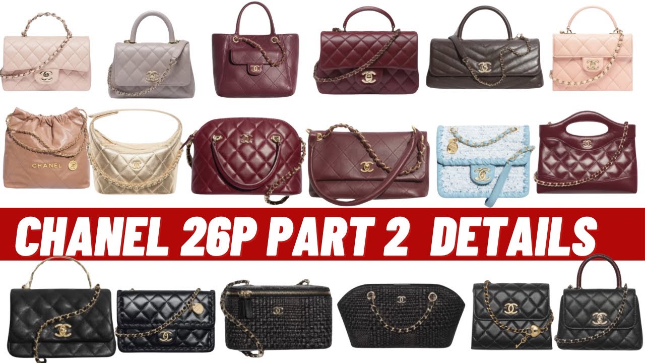 CHANEL 26P COLLECTION PART 2 _More Bags And Details