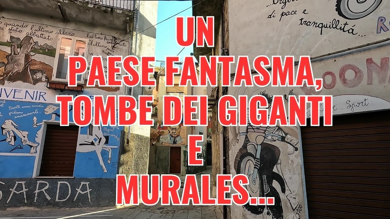 I MURALES di ORGOSOLO e non solo...[SARDEGNA VANLIFE]