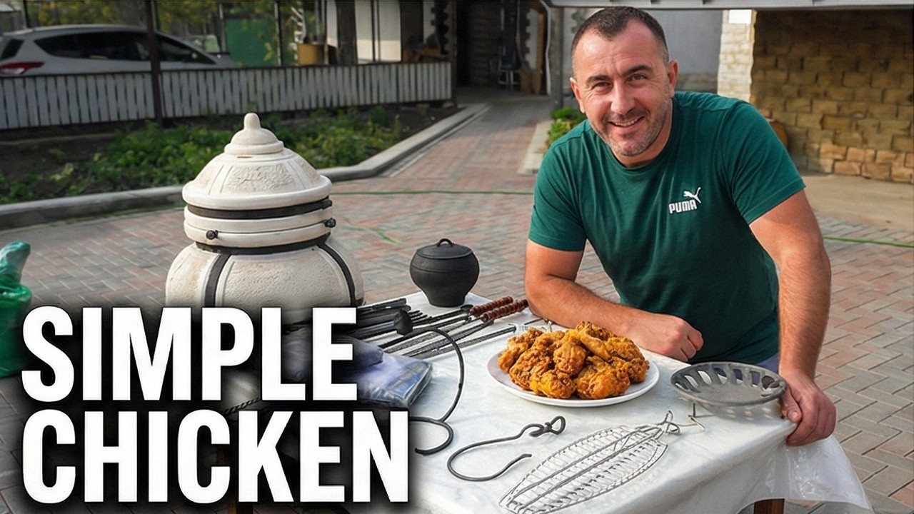 🆚 CULINARY BATTLE with chicken! 🧑‍🍳🐓 Fresh Meat in a Frying Pan | Simple Recipes by GEORGY KAVKAZ