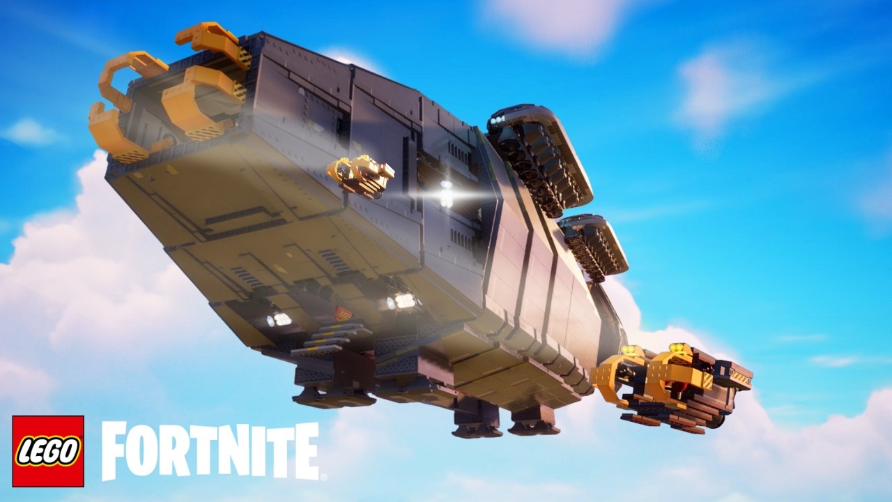 This is the MOST MASSIVE ship in my LEGO Fortnite fleet!