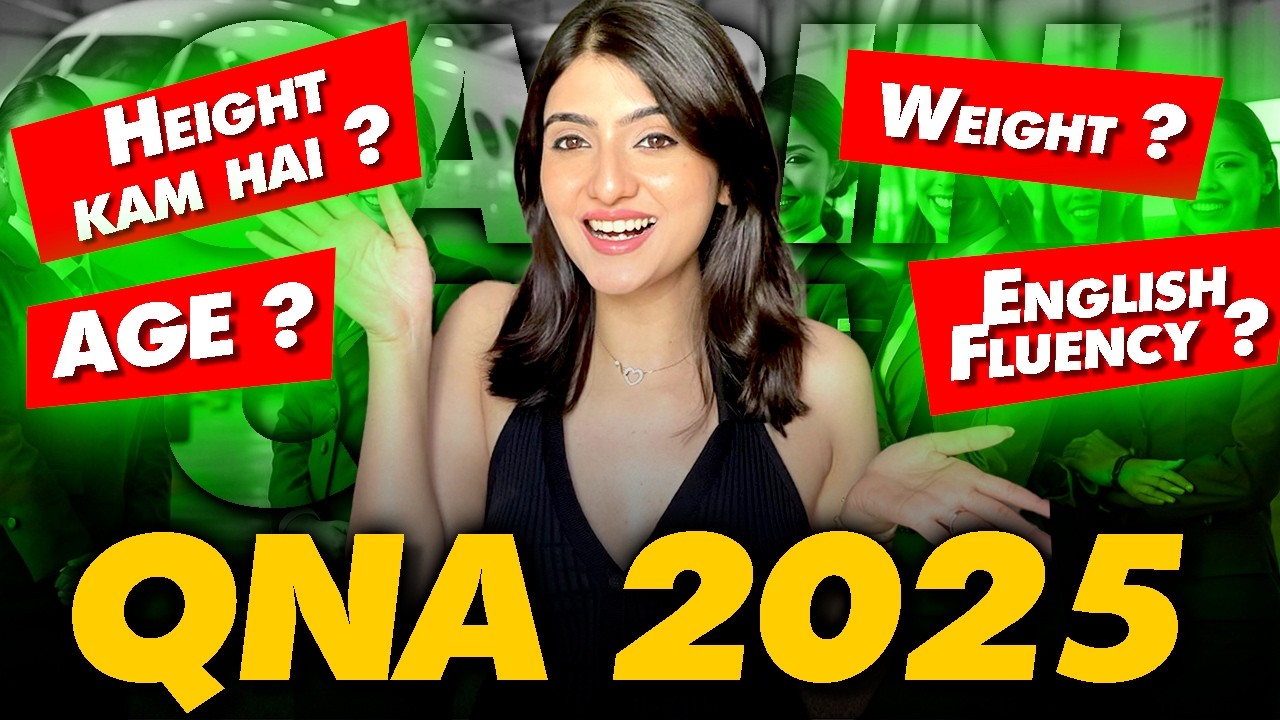 Cabin Crew Doubts QnA - All Questions About Becoming A Cabin Crew Answered HERE!
