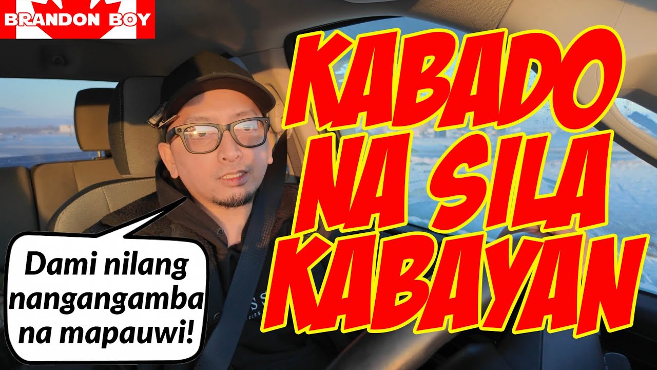 Kabado na mapauwi sila kabayan