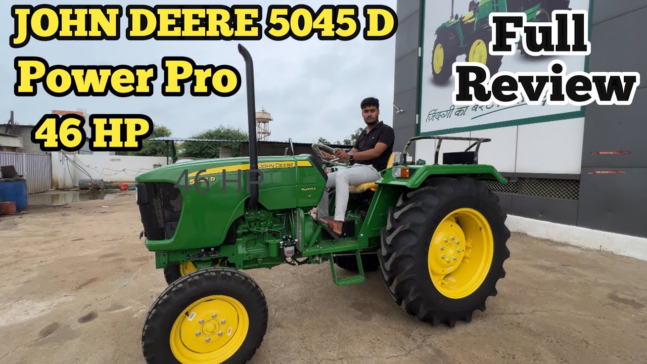 John Deere 5045 D power pro 🔥|| 46hp में शानदार ट्रैक्टर👌|| Full detail review ✅
