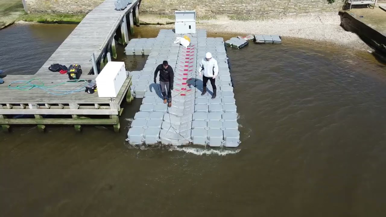 Aqua-Dock Drive-On Dry Dock - Rebuild & Extension