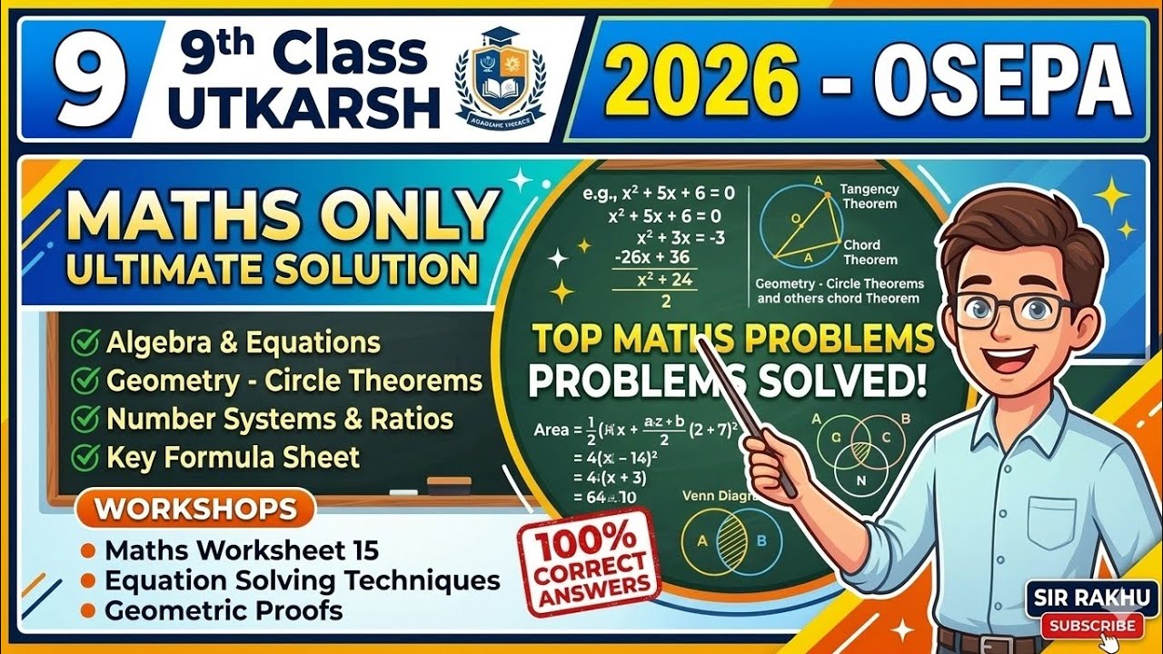 Utkarsh Math question 2026 discussion 