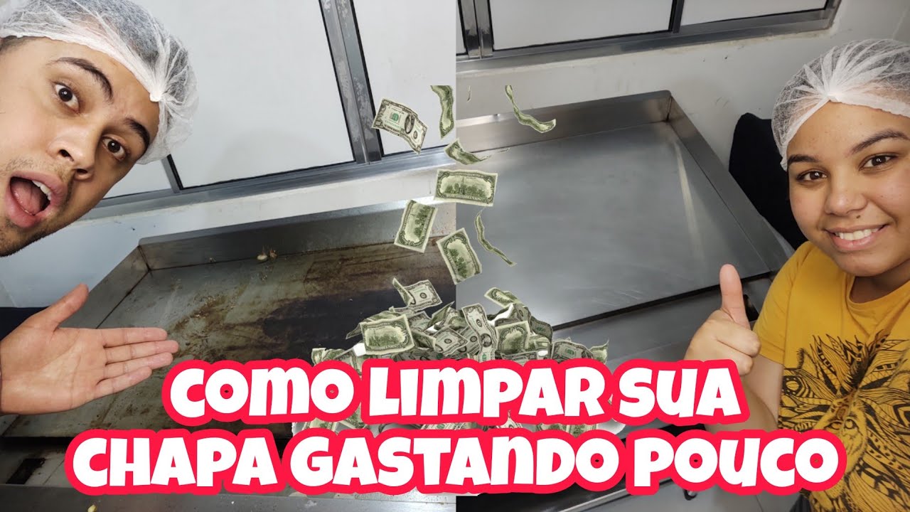 ESSA É A MELHOR FORMA PARA LIMPAR SUA CHAPA!!