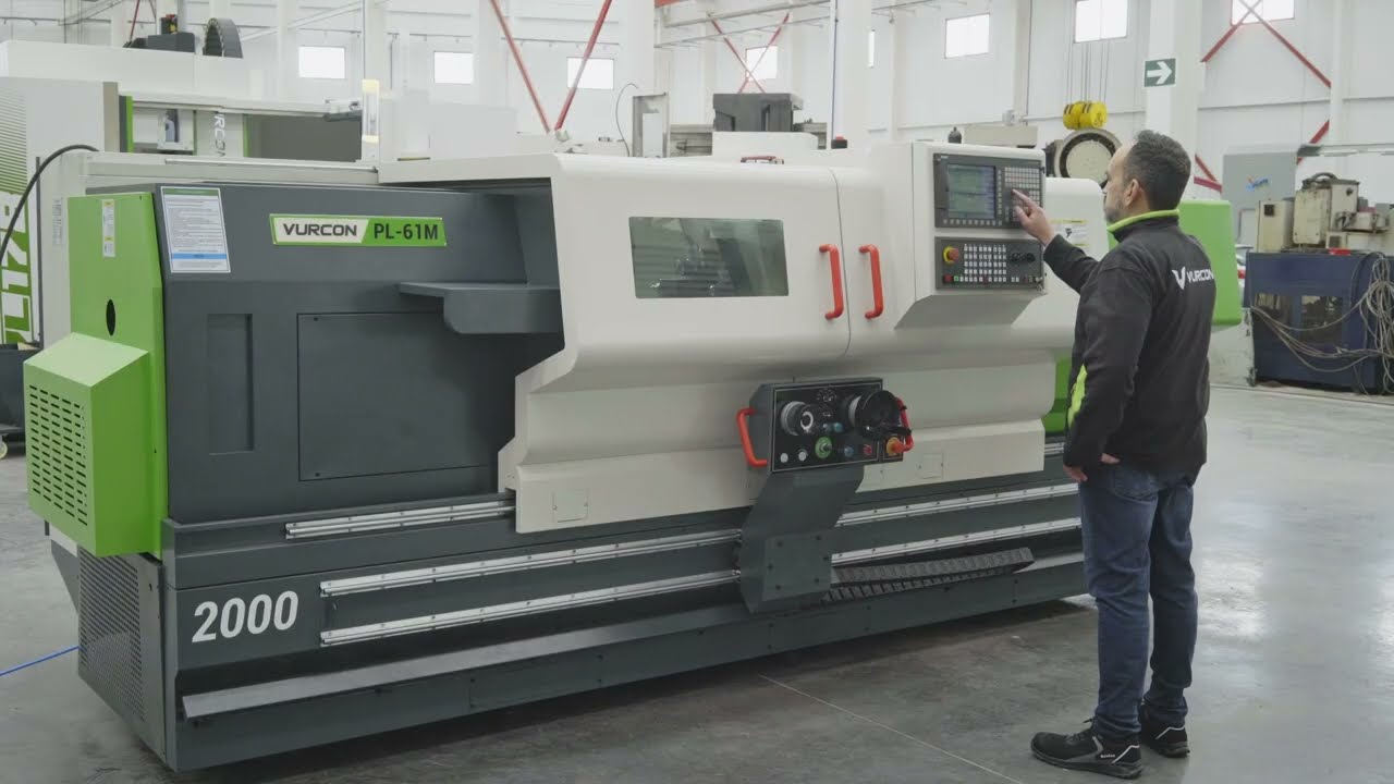 Torno #cnc  bancada paralela Herramienta Motorizada Vurcon PL61M