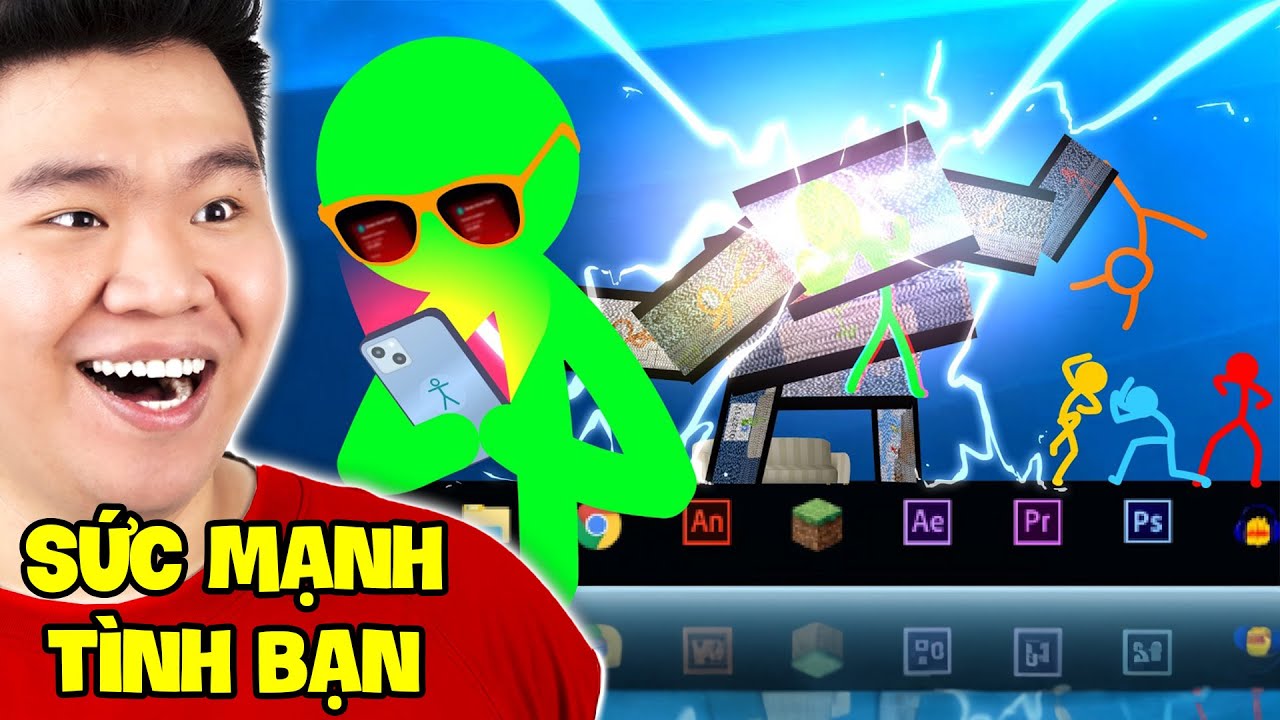 Sức Mạnh Tình Bạn Của Anh Em Người Que !