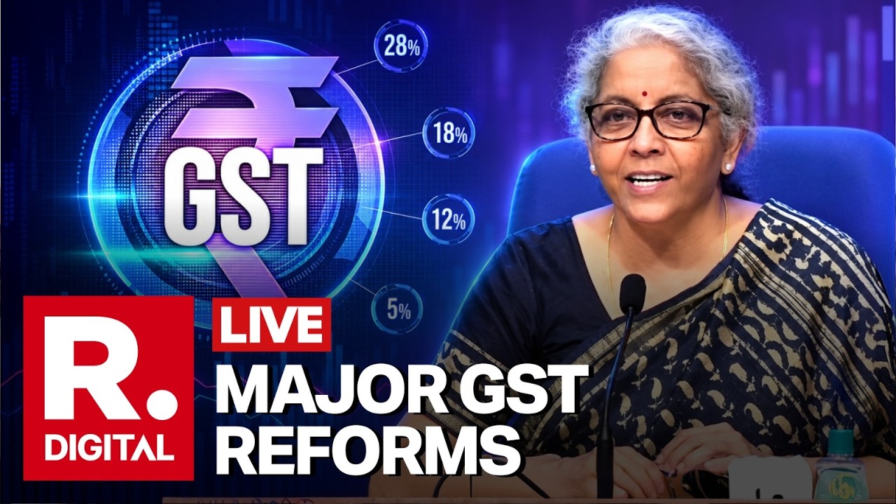LIVE | 57th GST Council Meeting: Nirmala Sitharaman Briefs Media On Key Decisions