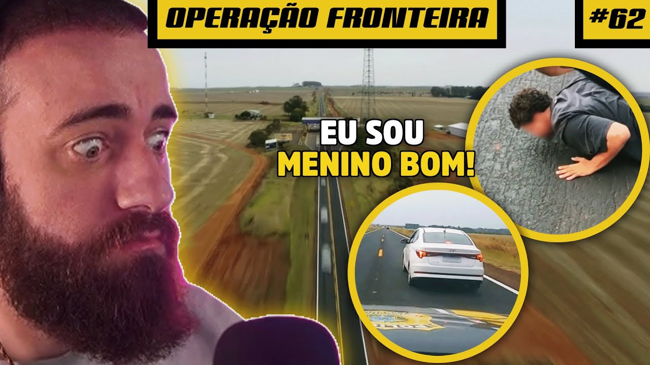 Homem tenta dar FUGA na PRF!
