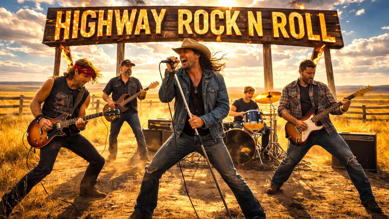 Highway Rock’n’Roll | Prairie Fire Drive – Country Rock for Truckers & Endless Open Roads
