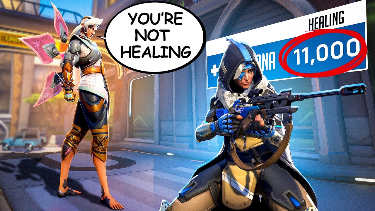 This Ana Was Accused Of Not Healing... What Really Happened? | Overwatch 2 Spectating