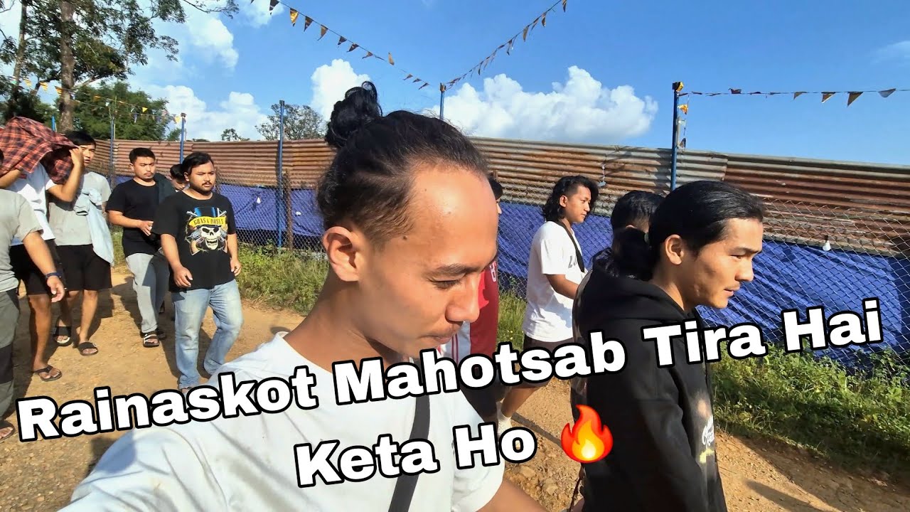 Sabin Rai Team In Lamjung 🔥!! First Mahotsab In Rainaskot Municipality 🤎 !! @Kiran Gaire!!