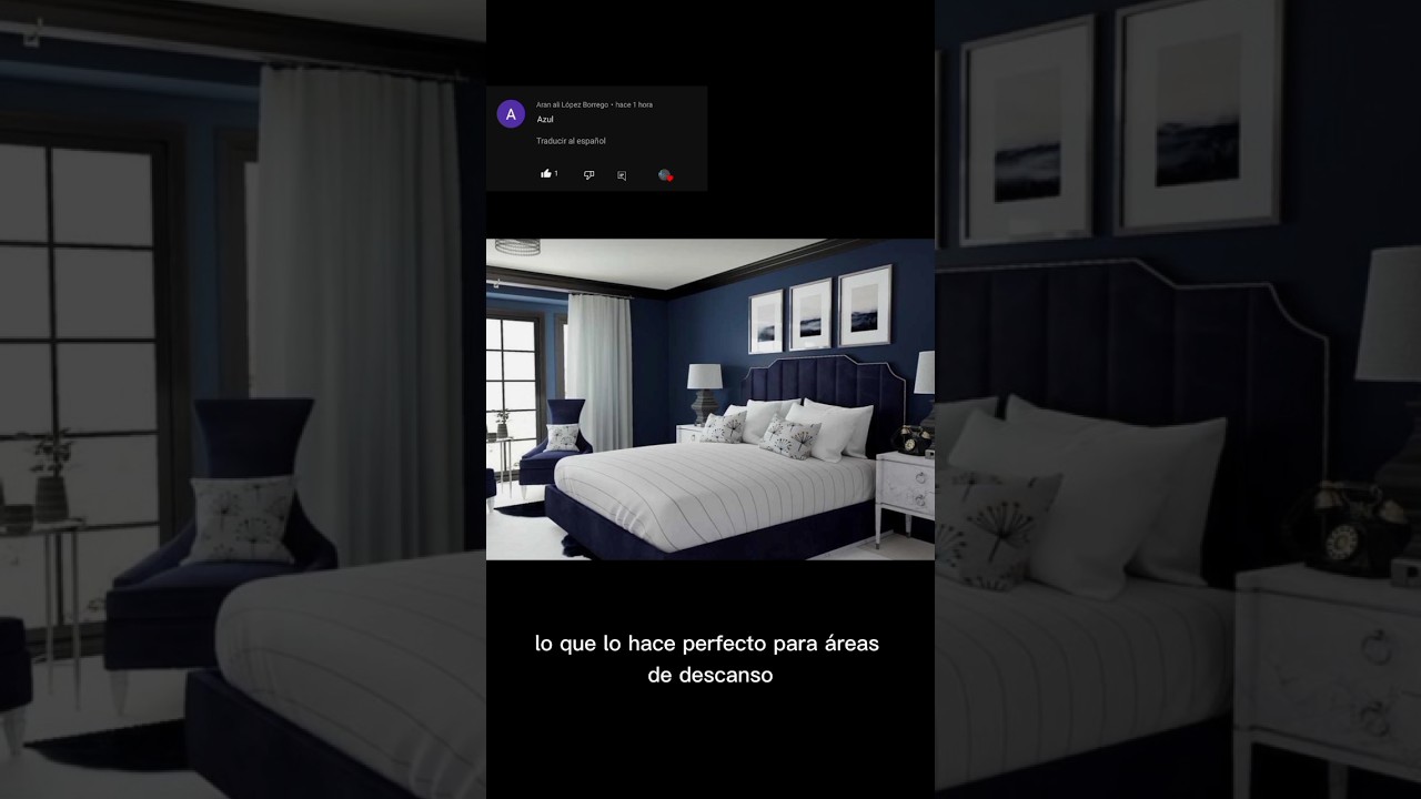 El color azul en las paredes de una habitaci&oacute;n es una excelente opci&oacute;n #decoraci&oacute;n #azul #hogar