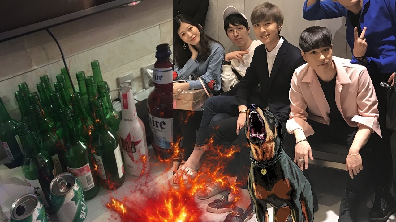 생방송 도중 걸려온 전화 한통 ' 나랑 같이 술마실래? ' [ with 악어 , 중력 , 개리]