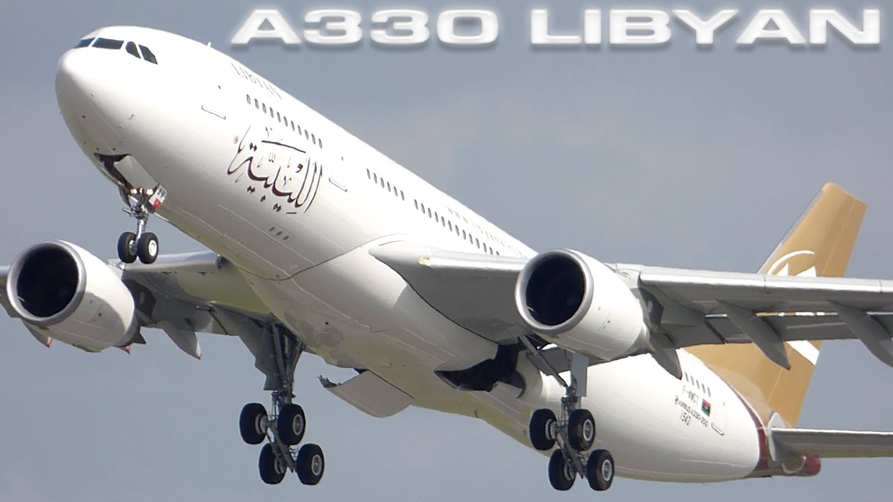 Airbus A330 Libyan Airlines