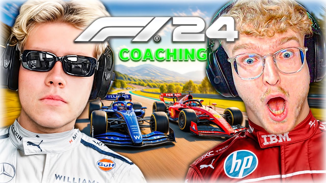 Ich COACHE NOOREAX das ERSTE MAL in F1 24! 🔥  CRASH und SPRIT LEER in Österreich?! | CutterLukas