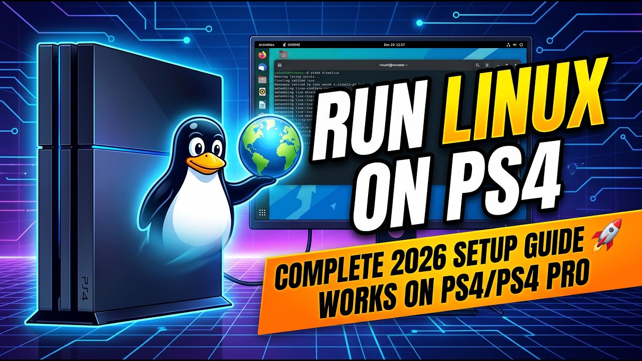 How to Run Linux on PS4 &mdash; Full Setup Guide & Requirements