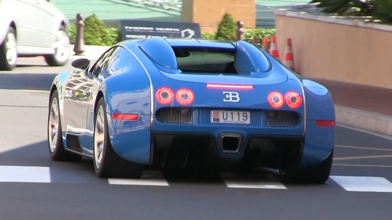 UNIQUE Bugatti Veyron Centenaire in Monaco (1 of 4) | Driving scenes + Detailshots