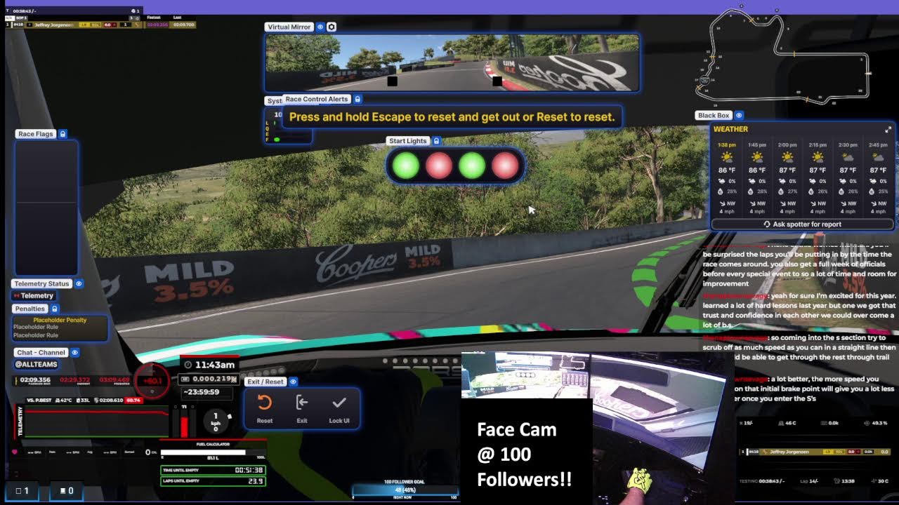 Bathurst 12hr Testing