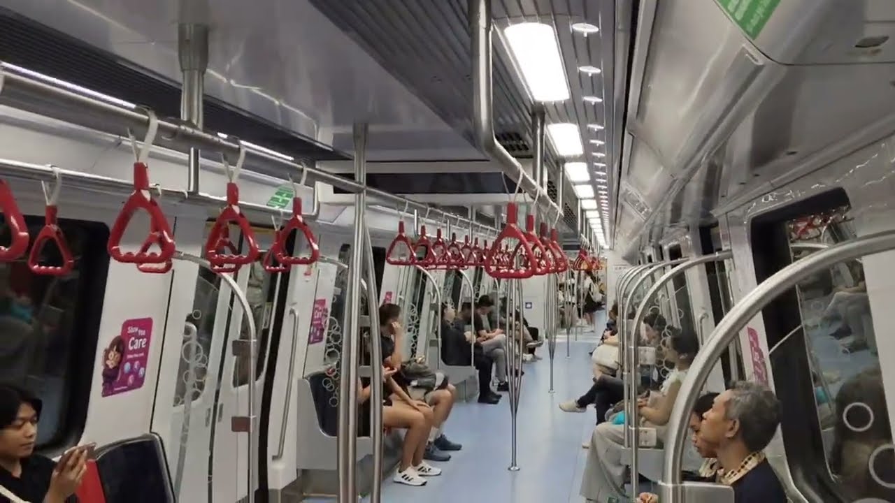 [BRAND NEW INTRO!/Strong Motor!] SMRT KSF CT251 Set 2084 From Napier to Stevens MRT Station [WDLN]