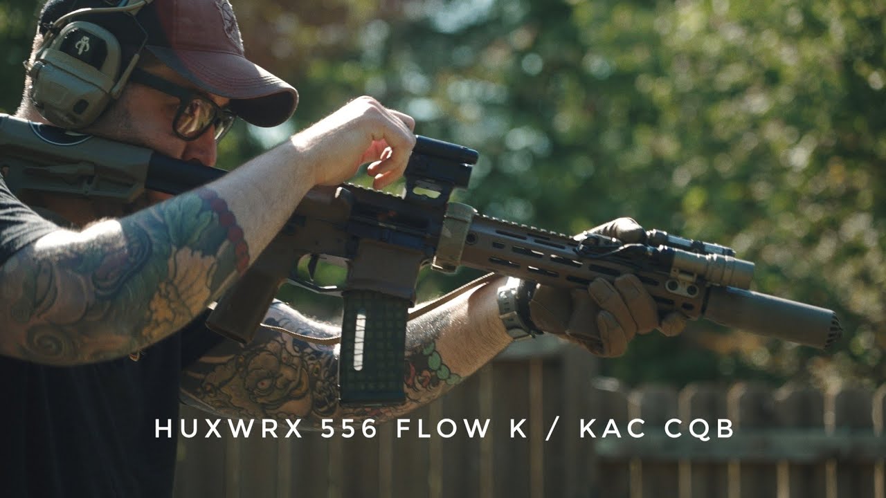HUXWRX 556 FLOW K — Knight's Armament SR-15 CQB — Сага продолжается