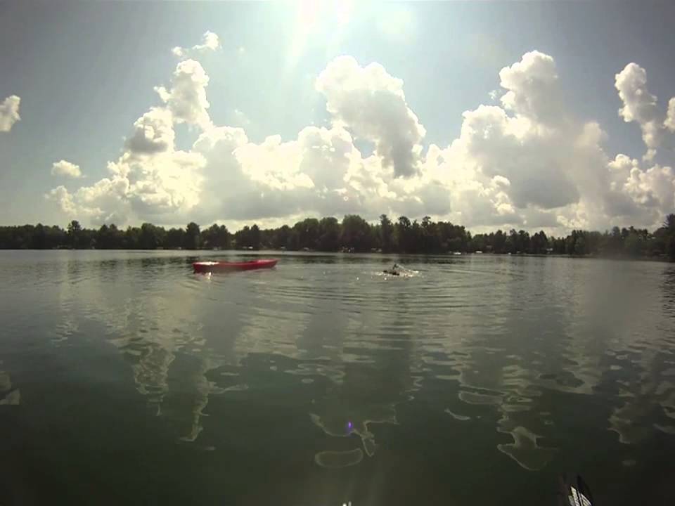 Practice Kayak Deep Water Reentry