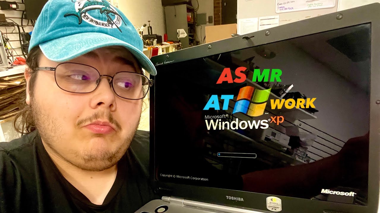 💾ASMR at Work: Exploring a Windows XP Laptop!😌