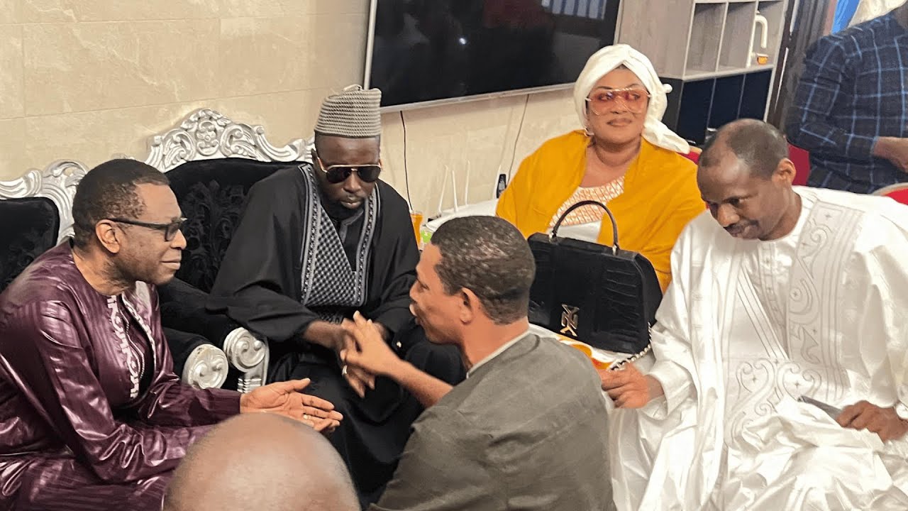 Dame DIENG, PDG Groupe LERAL chez Youssou NDOUR