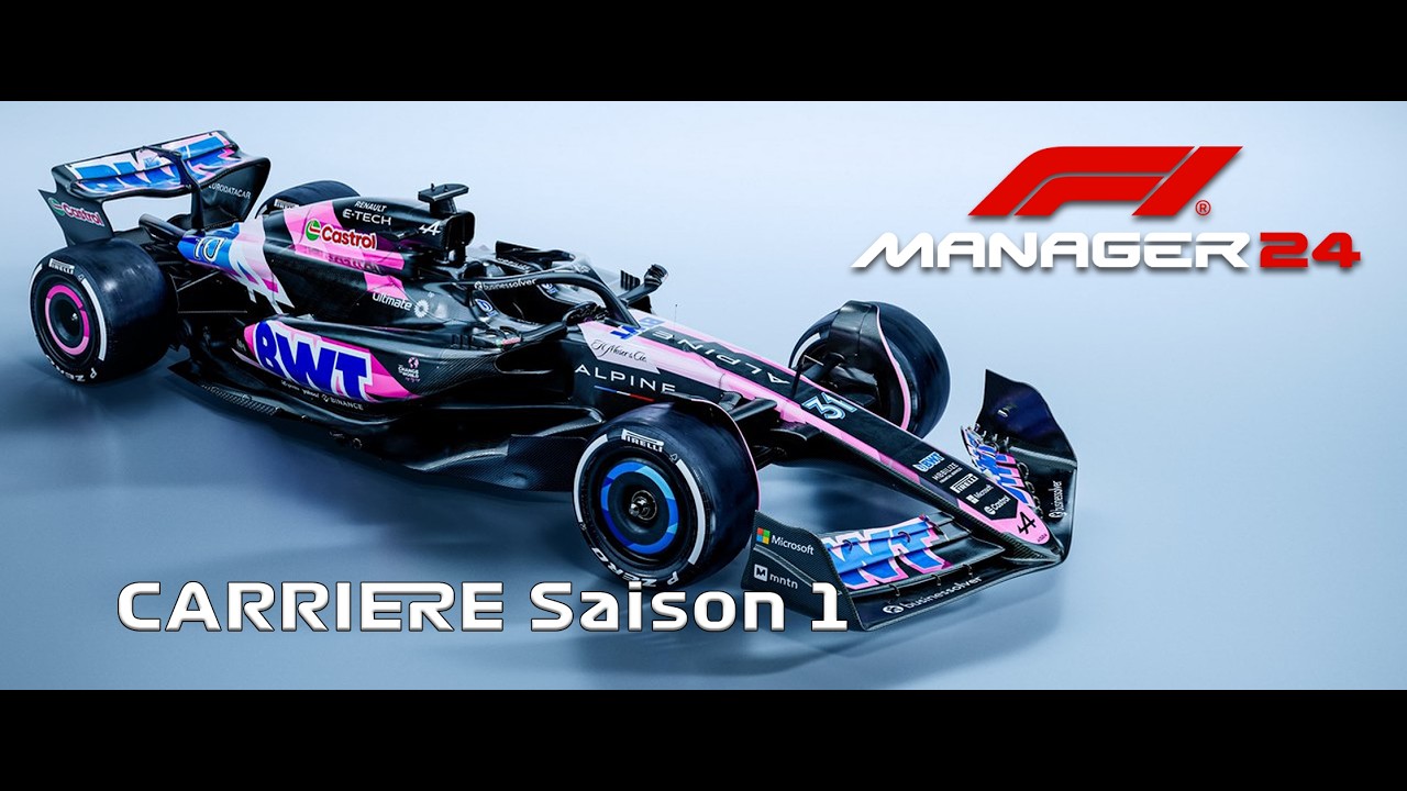 F1 Manager 2024 #17 - Une erreur de stratégie qui coute cher !