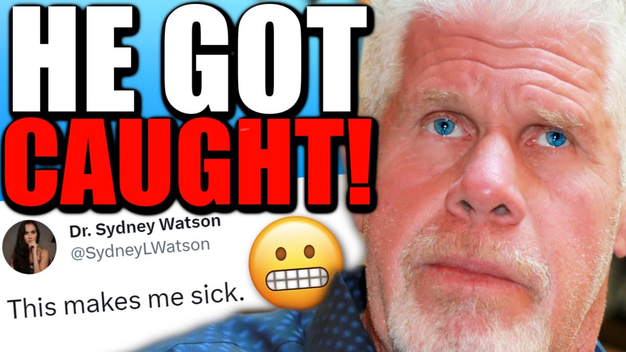Ron Perlman PANICS, Deletes SHOCKING VIDEO After Getting Caught!