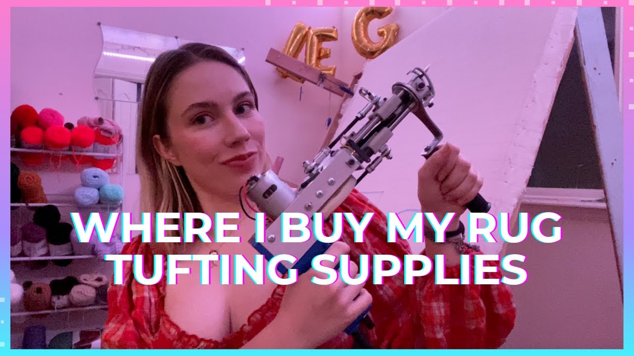 Where to buy rug tufting supplies