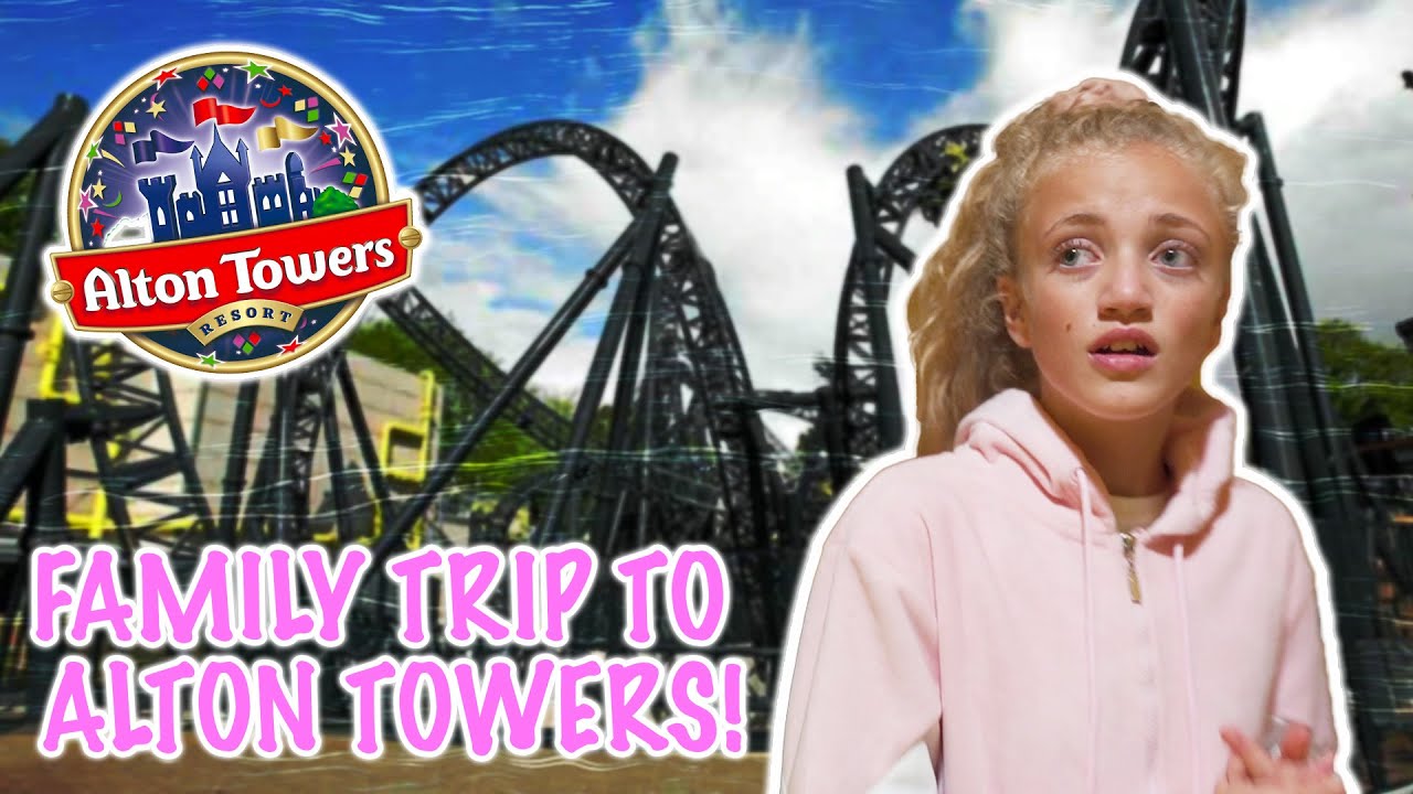 PRINCESS ANDRE: ALTON TOWERS FAMILY TRIP (SCARY!!!)