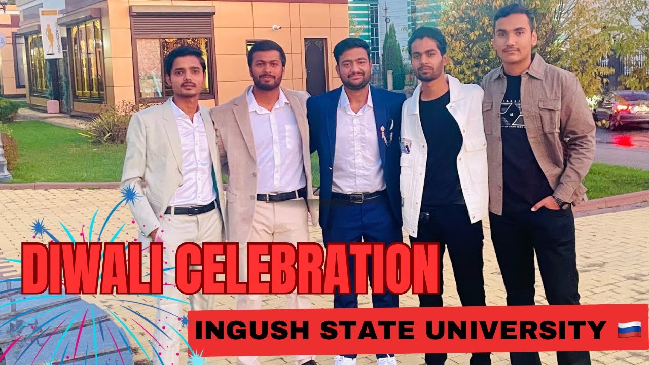 Diwali celebration at Ingush state university | Magas | Russia 🇷🇺