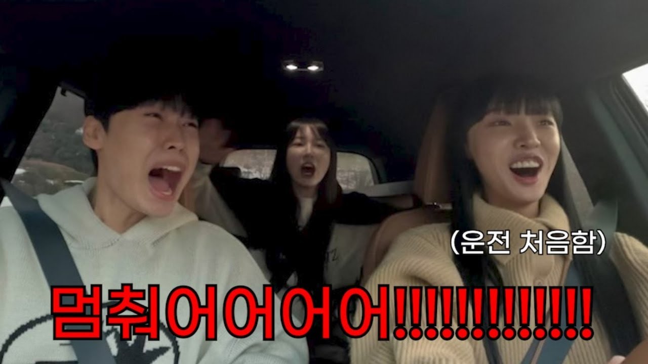 누나 그냥 운전 안하면 안돼....?
