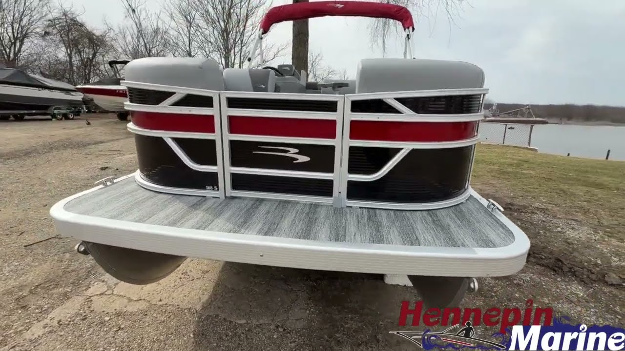 2025 Bennington 168 SLJ  Electric Powered Pontoon at Hennepin Marine